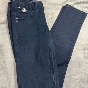 Dereon Midnight Blue skinny Leg Jeans